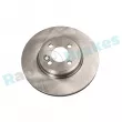 Jeu de 2 disques de frein avant RAP BRAKES R-D0193 - Visuel 1