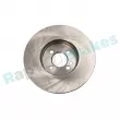 Jeu de 2 disques de frein avant RAP BRAKES R-D0193 - Visuel 3