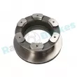 Jeu de 2 disques de frein arrière RAP BRAKES R-D0202 - Visuel 1