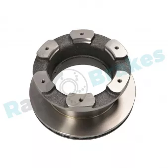 Jeu de 2 disques de frein arrière RAP BRAKES R-D0202