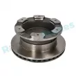 Jeu de 2 disques de frein arrière RAP BRAKES R-D0202 - Visuel 2