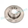 Jeu de 2 disques de frein arrière RAP BRAKES R-D0204 - Visuel 1