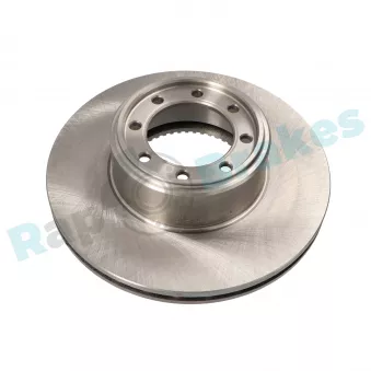 Jeu de 2 disques de frein arrière RAP BRAKES R-D0206