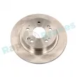 Jeu de 2 disques de frein arrière RAP BRAKES R-D0209 - Visuel 1