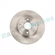 Jeu de 2 disques de frein avant RAP BRAKES R-D0213 - Visuel 1