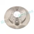 Jeu de 2 disques de frein arrière RAP BRAKES R-D0215 - Visuel 1