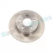 Jeu de 2 disques de frein arrière RAP BRAKES R-D0218 - Visuel 1