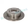 Jeu de 2 disques de frein arrière RAP BRAKES R-D0220 - Visuel 2