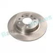 Jeu de 2 disques de frein arrière RAP BRAKES R-D0226 - Visuel 1