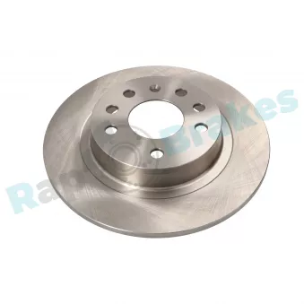 Jeu de 2 disques de frein arrière RAP BRAKES R-D0226