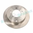 Jeu de 2 disques de frein arrière RAP BRAKES R-D0230 - Visuel 1
