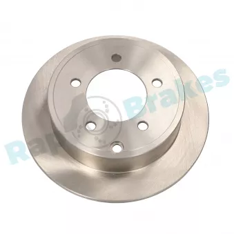 Jeu de 2 disques de frein arrière RAP BRAKES R-D0230
