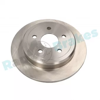 Jeu de 2 disques de frein arrière RAP BRAKES R-D0240
