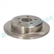Jeu de 2 disques de frein arrière RAP BRAKES R-D0240 - Visuel 2