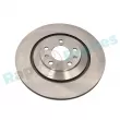 Jeu de 2 disques de frein arrière RAP BRAKES R-D0246 - Visuel 1