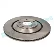 Jeu de 2 disques de frein arrière RAP BRAKES R-D0246 - Visuel 2