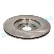 Jeu de 2 disques de frein arrière RAP BRAKES R-D0246 - Visuel 3