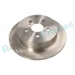 Jeu de 2 disques de frein arrière RAP BRAKES R-D0247 - Visuel 1