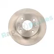 Jeu de 2 disques de frein avant RAP BRAKES R-D0251 - Visuel 1