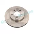 Jeu de 2 disques de frein avant RAP BRAKES R-D0253 - Visuel 1