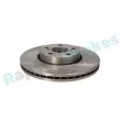 Jeu de 2 disques de frein avant RAP BRAKES R-D0257 - Visuel 2