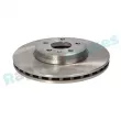 Jeu de 2 disques de frein avant RAP BRAKES R-D0260 - Visuel 2