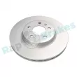 Jeu de 2 disques de frein avant RAP BRAKES R-D0260C - Visuel 1