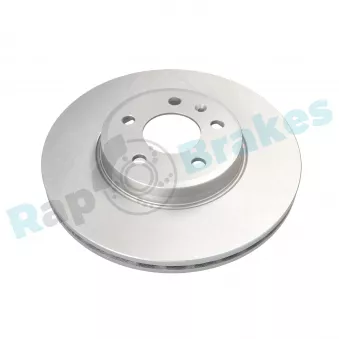 Jeu de 2 disques de frein avant RAP BRAKES R-D0260C