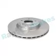 Jeu de 2 disques de frein avant RAP BRAKES R-D0260C - Visuel 2