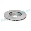 Jeu de 2 disques de frein avant RAP BRAKES R-D0260C - Visuel 3