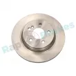 Jeu de 2 disques de frein arrière RAP BRAKES R-D0261 - Visuel 1