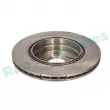 Jeu de 2 disques de frein arrière RAP BRAKES R-D0261 - Visuel 3