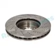 Jeu de 2 disques de frein avant RAP BRAKES R-D0263 - Visuel 3