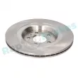 Jeu de 2 disques de frein arrière RAP BRAKES R-D0264 - Visuel 3