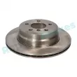 Jeu de 2 disques de frein arrière RAP BRAKES R-D0266 - Visuel 2