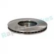 Jeu de 2 disques de frein avant RAP BRAKES R-D0267 - Visuel 3