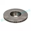 Jeu de 2 disques de frein avant RAP BRAKES R-D0268 - Visuel 3