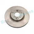 Jeu de 2 disques de frein avant RAP BRAKES R-D0270 - Visuel 1