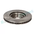 Jeu de 2 disques de frein avant RAP BRAKES R-D0270 - Visuel 3