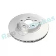 Jeu de 2 disques de frein avant RAP BRAKES R-D0270C - Visuel 1