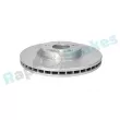 Jeu de 2 disques de frein avant RAP BRAKES R-D0270C - Visuel 2