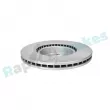 Jeu de 2 disques de frein avant RAP BRAKES R-D0270C - Visuel 3
