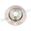 Jeu de 2 disques de frein arrière RAP BRAKES R-D0272 - Visuel 1