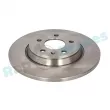 Jeu de 2 disques de frein arrière RAP BRAKES R-D0272 - Visuel 2