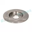 Jeu de 2 disques de frein arrière RAP BRAKES R-D0272 - Visuel 3