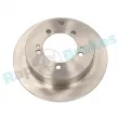 Jeu de 2 disques de frein arrière RAP BRAKES R-D0273 - Visuel 1