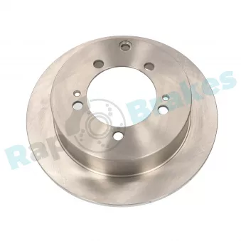 Jeu de 2 disques de frein arrière RAP BRAKES R-D0273
