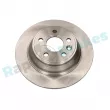 Jeu de 2 disques de frein arrière RAP BRAKES R-D0274 - Visuel 1
