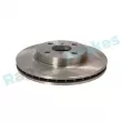 Jeu de 2 disques de frein avant RAP BRAKES R-D0275 - Visuel 2