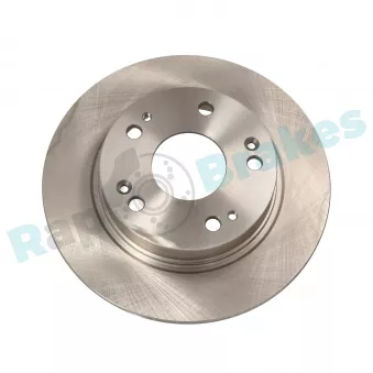 Jeu de 2 disques de frein arrière RAP BRAKES R-D0277